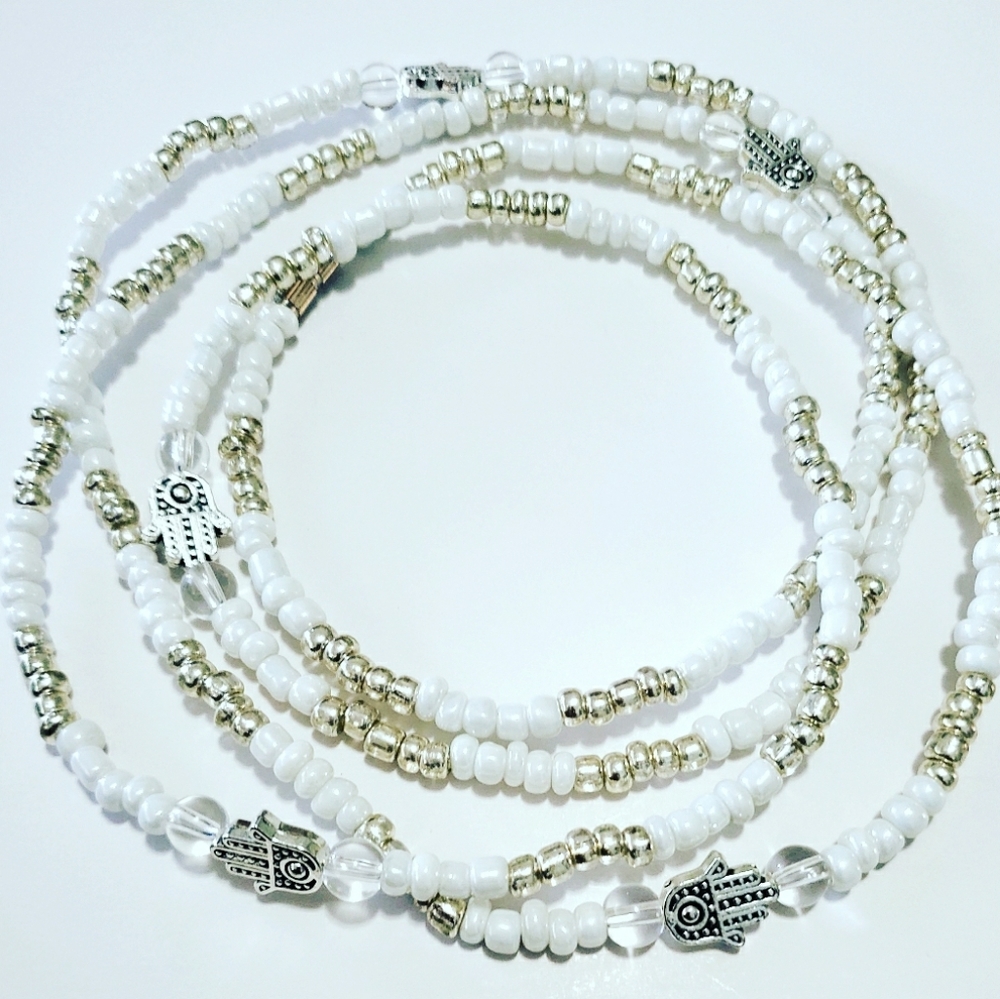 Crystal Quartz Waist Beads